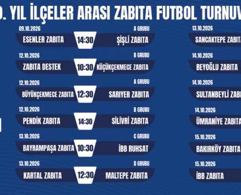 İlçeler Arası Zabıta 3 Haftalık Fikstür-06